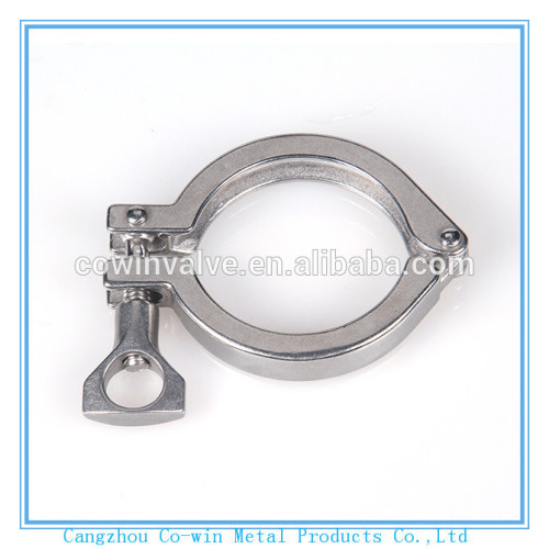 Hebei investment casting stainless steel pipe clamp 2016 hot sell