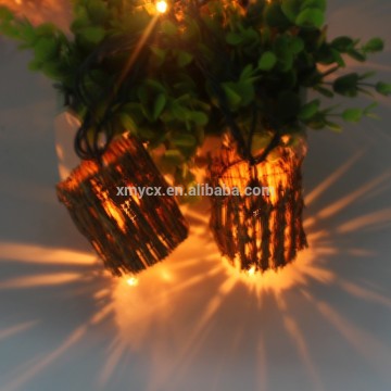 Bamboo material waterproof new outdoor christmas lights
