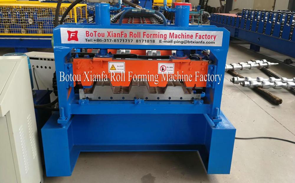 Trapezoidal Profile Roofing Floor Deck Roll Forming Machine