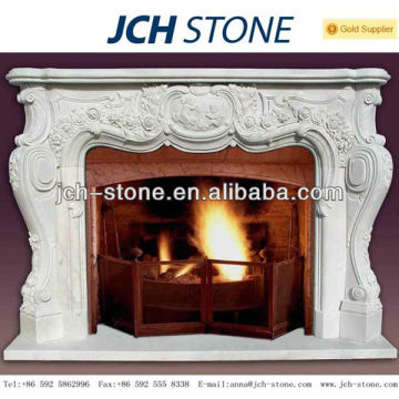 white fireplace,stone fireplace,artificial marble fireplace surround