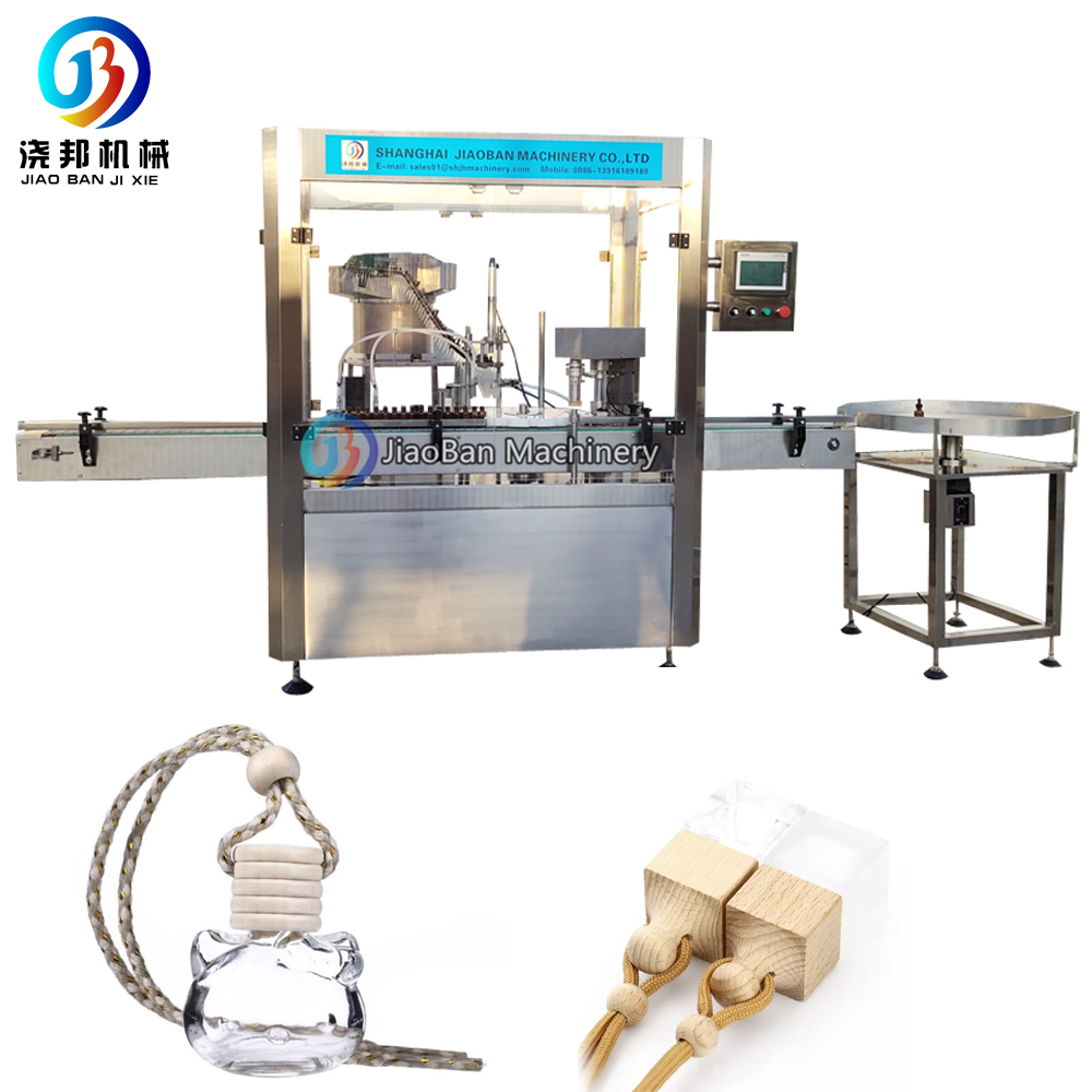 JB-PX4 China Factory Price 4 Heads spray Bottle pump bottle Filling Capping Labeling machine Line