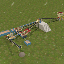 Sierra Leone Diamond Machinery Washing Plant