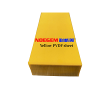 Yellow PVDF plastic Sheet