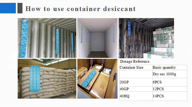 Superdry Shipping Container Desiccant Pole