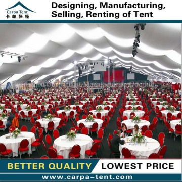 Luxury wedding tents with liner and curtain,large wedding tents for 500 people for sale