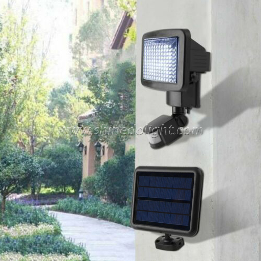 Super Bright Solar Powered 120 LED Outdoor Motion Activated Detector Sensor Security Garden Light