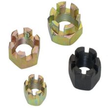 HEXAGON SLOTTED ROUND LOCK CASTLE NUT