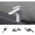 Luxury Chrome Brass Single Handle Basin Faucet