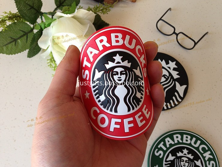 Promotional Starbucks PVC Coasters