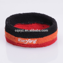 head swestband with different logos with names