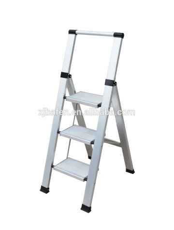 New design square tube aluminum portable ladders