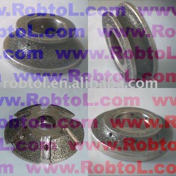 (ELBG) Electroplated Diamond Profile Wheel/Diamond profile wheel/profiling wheel