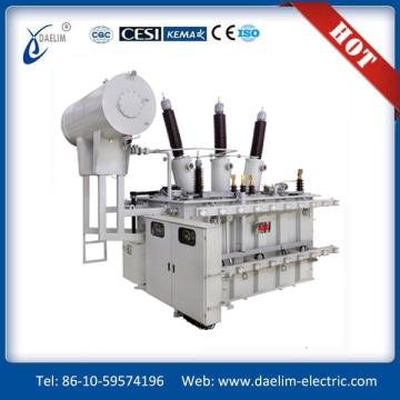 Three phase oil immersed electrical transfomer