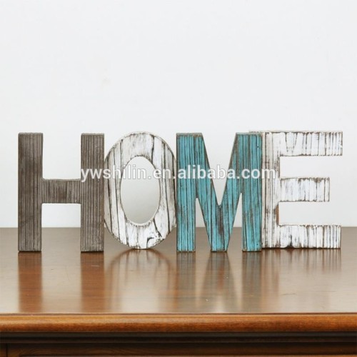 hot sales freestanding wooden letters