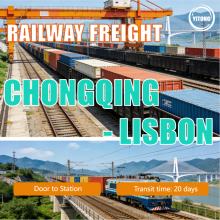 Chongqing to Lisbon Portugal Railway Freight