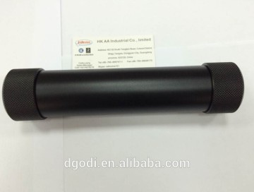 aluminum knurled tube, sound tube, aluminum round tube
