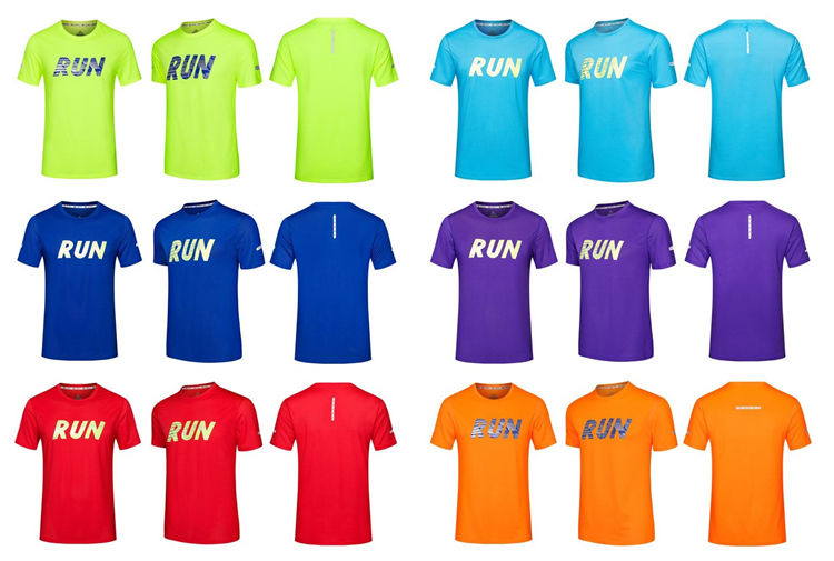 LiDong new design sport wear mens gym clothes wholesale quick dry men sport t-shirt