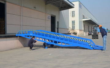 mobile yard ramps for container