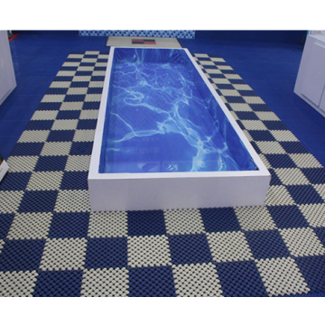 Nassbereich-Matte Badezimmer-Matte Schwimmbadboden