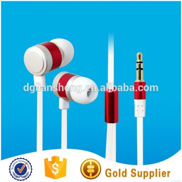 Unique computer accessories voice changer earphone, metallic earphones with microphone