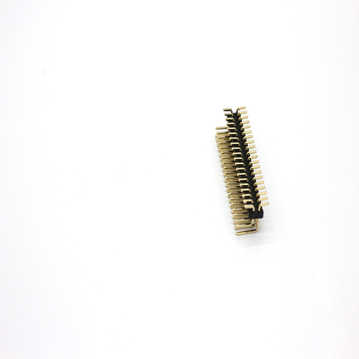 SMD 90 degree pin connector