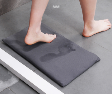 Absorbenting  Diatomite Powder mat  Shower Mat