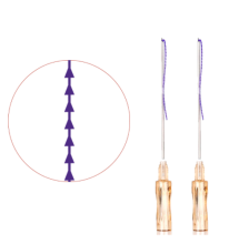 Pdo Thread 3D Fishbone Molding Cog Pdo Barb Nose Threads Lift shark teeth