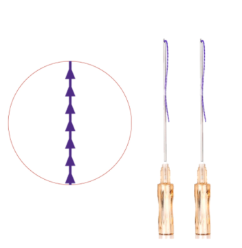 Pdo Thread 3D Fishbone Molding Cog Pdo Barb Nose Threads Lift shark teeth