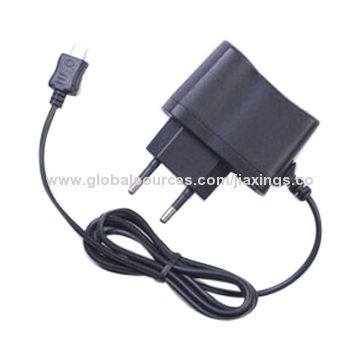 Mobile Phone Travel Charger, 100 to 240V DC Voltage, Customized Logos Welcomed