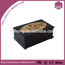 MDF wood jewelry packaging box glossy painting wooden music box