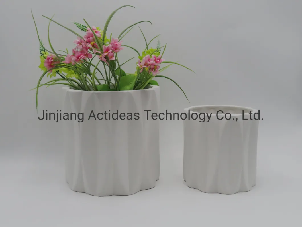 Fashion Design Ceramic Flower Vase Home Decoration