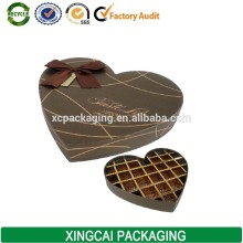 chocolate packing box with dividers