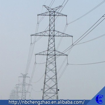 High quality Q345,Q235 power transmission tower,power transmission line towers