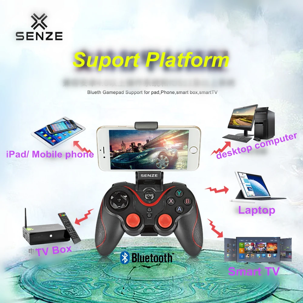 Senze Sz-A1006 Hot Android/Ios Game Gamepad for Mobile Phone/Smart TV