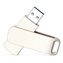 Wholesale Custom Metal USB Swivel Drives - 16GB, 32GB, 64GB Creative Gift USB Flash Drives