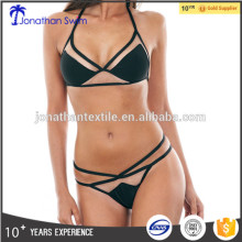 new arrival black brazilian triangle mesh bikini sexy