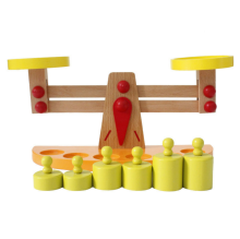 Wooden Balance Scales Educational Toys Children Gift