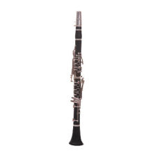 Ebony C Clarinet with Silver-plated Surface