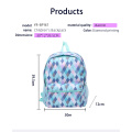 Twill composite printed book bag children's book bag