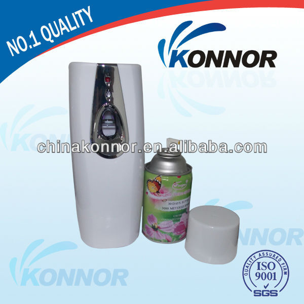 Automatic aerosol dispenser air freshener spray