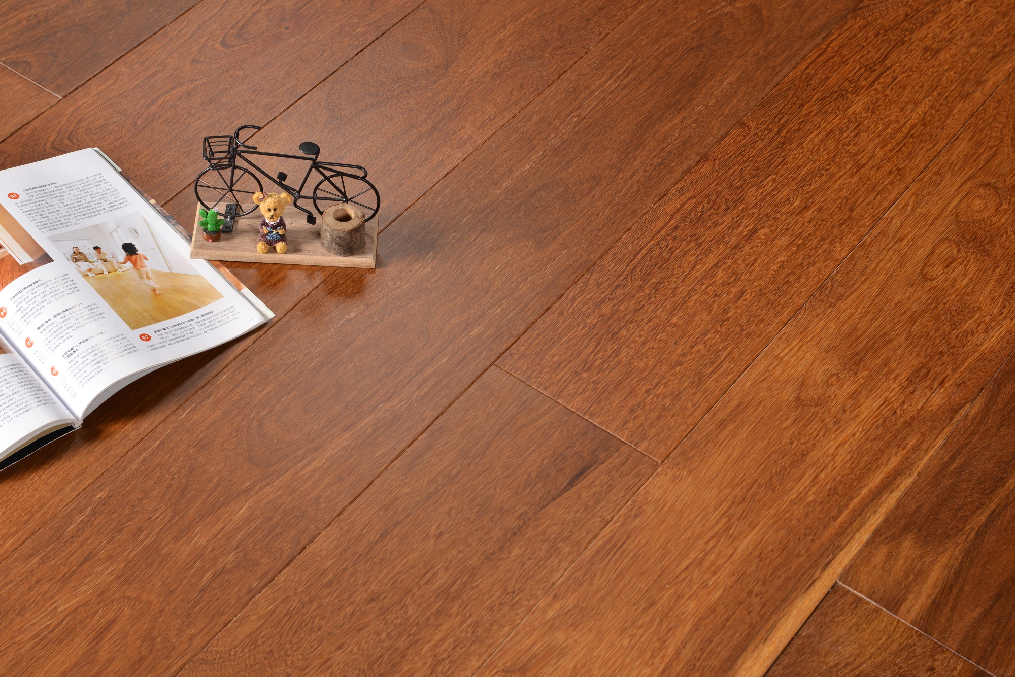 100% solid wood flooring