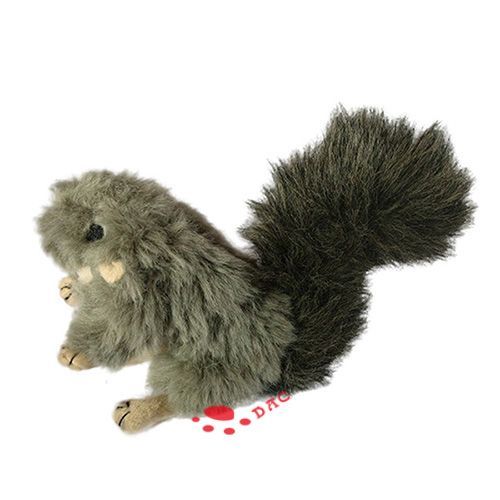 esquilo cinzento de brinquedo para animais de estimação