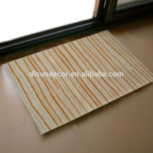 100% wool pile handmade floor mat