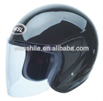 solid and ABS shell open face helmet for electric motor