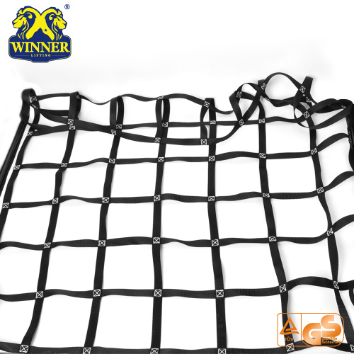 Filet de support net de cargaison de polyester pour le camion de voiture et la remorque