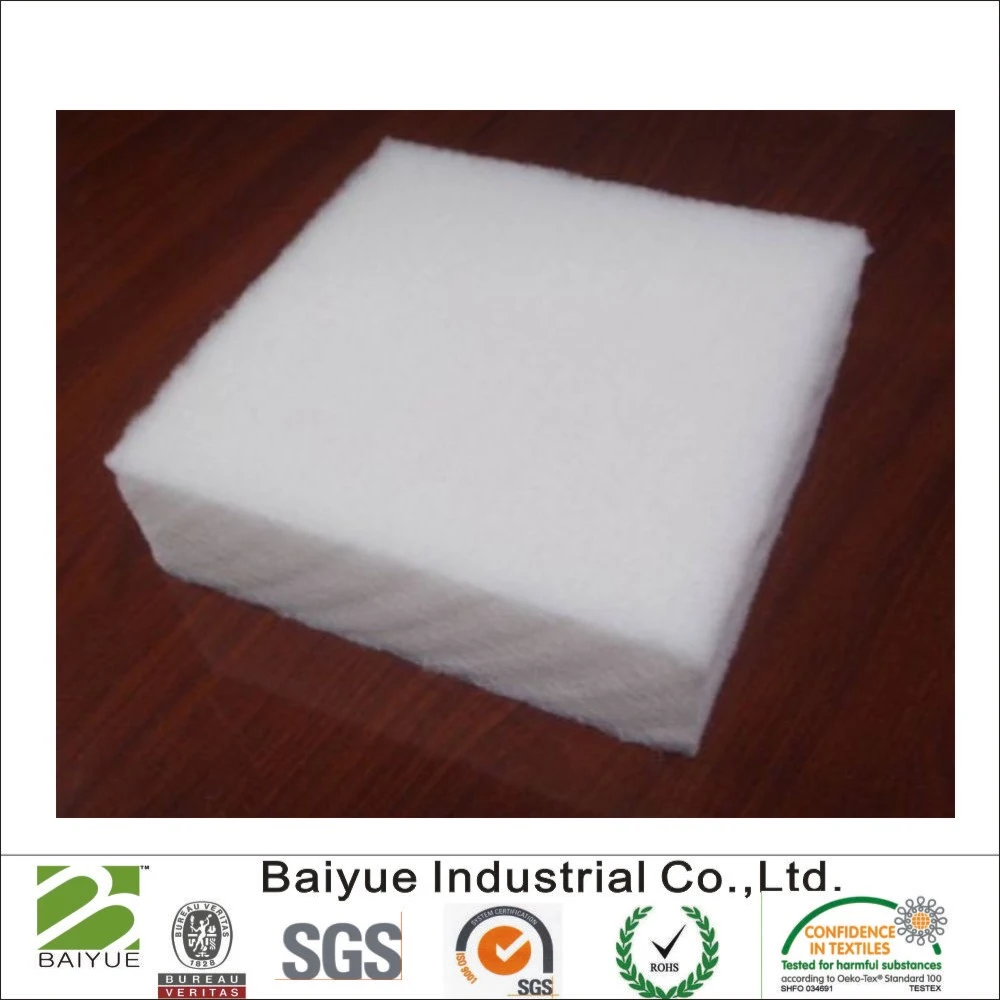 Vertical Wadding 100% Polyester Filling Material for Sofa