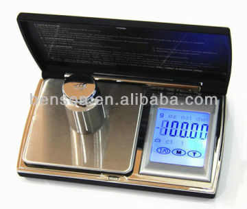BS-D07 Large LCD touch screen Jewelry pocket scale