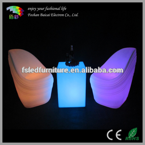 Outdoor Waterproof Bar Stool,Glowing Led Stool,Iluminated Led Stool