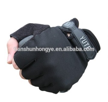 Cycling fingerless full finger gloves