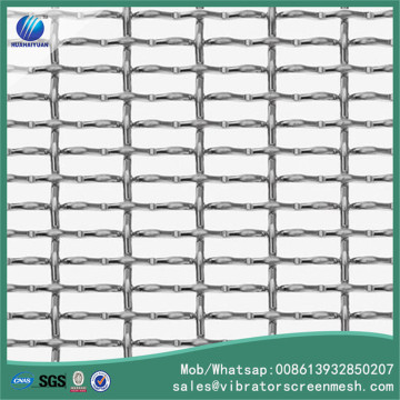 High Tensile Steel Lock Crimped Screen Mesh